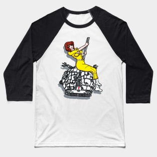 I Came In Like A Technodrome Baseball T-Shirt